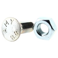 Acier 8.8 Zingué Blanc