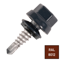 Vis Autoperceuse Zamatop Couturage Tête Hexagonale Laqué RAL 8012
