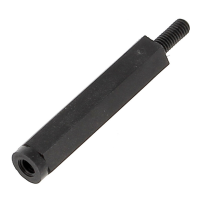 Entretoise Hexagonale Mâle/Femelle Nylon PA6.6 Noir