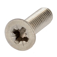 Senkkopfschrauben mit Phillips-/Pozidriv-Kreuzschlitz DIN 965