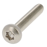Gewindefurchende Schrauben mit Linsenkopf und Torx Edelstahl A2 DIN 7500C