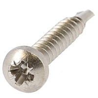 Bohrschrauben mit Zylinderkopf Phillips Edelstahl A2 DIN 7504M