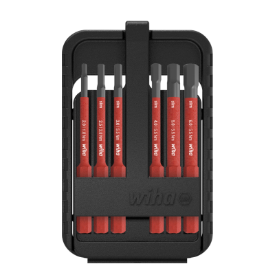 Jeu de 6 Embouts SlimBit Six Pans 2,0 - 2,5 - 3,0 - 4,0 - 5,0 - 6,0