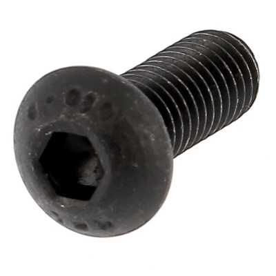 Halbrundkopf Innensechskant Stahl 10.9 Schwarz ISO 7380