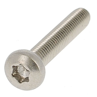 Gewindefurchende Schrauben mit Linsenkopf und Torx Edelstahl A2 DIN 7500C